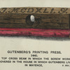 Johann Gutenberg.- Inventions.
