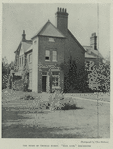 The home of Thomas Hardy, "Max Gate," Dorchester.