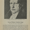 G. W. F. Hegel.