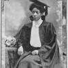 Srita. Consuelo A. Serra Heredia, Investida con la toga de Doctora en Pedagogia y Graduada en el New York Normal College en el Ano 1905