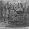 Carrying the prisoners from the armory to the railroad station, en route to Charlestown, Va., for trial