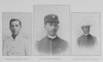 Lieutenant Richard C. Ross, Captain William D. Hodge, Lieutenant Walter J. Jackson