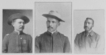 Lieutenant William Carter, Captain Leon W. Denison, Lieutenant James Washington