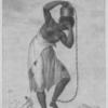 A female negro slave, with a weight chained to her ancle