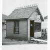 Great Kills, Exterior Great Kills Station, "Great Kills Branch Library, 1920's: The Great Kills Branch has outgrown two buildings and is now too busy for its present building at 56 Giffords Lane and its annual circulation of over 200,000"
