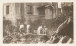 Highbridge, Excavating for new addition