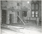 Jefferson Market Library, 2nd Floor raised flooring and lintels installed over openings 108, etc