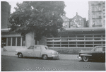Mosholu, Exterior, two cars in front