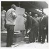 Mosholu cornerstone laying, Newbold Morris, Chairman, Circulation Committee[?], New York Public Library Trustees