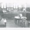 Mott Haven, Interior, globe on table