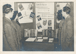 Book burning exhibit at the Muhlenberg branch library on West 23rd Street, Manhattan.  The New York Public Library Archives