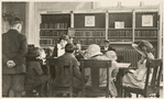 Port Richmond, Librarian at table with children