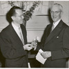 Mr. Cleveland Dodge presents the key of the Riverdale Branch to Mr. Cory