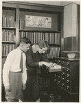 Rivington Street Miss Goertz with young reader