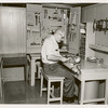 St. Agnes, Unidentified man at work bench