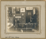 West 40th Street - St. Raphael, Desk and framed pictures