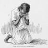 "She began to sob vehemently"