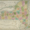 The state of New York from the most recent surveys