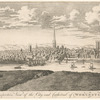 Perspective view of the city, and cathedral of Worcester.