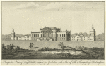 Perspective view of Wentworth-House, in Yorkshire, the seat of the marquiss of Rockingham.