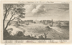 East View of Hell Gate, in the Province of New York.
