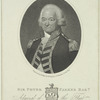 Sir Peter Parker Bart. Admiral of the Fleet.