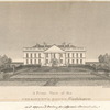 A front view of the President's house, Washington.