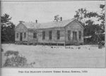 The old Harnett County Negro Rural School, 1924.