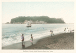 Enoshima, a Popular Island Excursion Resort near Tokyo.