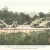 Grand Shrine of Ise, of the Highest Sanctity in Japan, Sacred to the Imperial Ancestress; Showing Pure Archaic Style of Japanese Architecture.