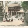 Entrance to the Kasuga Shrine at Nara and Group of Consecrated Maidens.