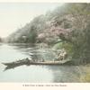 A River Picnic in Spring. - Under the Plum Blossom.