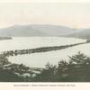 Ama-no-hashidate - a Slender Bridge-like Peninsula, Bordered with Pines.