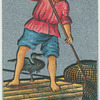 Ancient Chinese. [Cormorants used in fishing(description of card No. 17)].