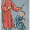 Ancient Chinese. [A child taught to worship idols and tablets of its ancestors(description of card No. 20)].