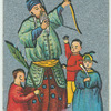 Ancient Chinese. [One of the 9 Chinese Genii protecting children from a dog believed to eat the children of mortals(description of card No. 24)].
