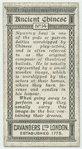 Ancient Chinese. [Nguong Saui is one of the gods or patron deities worshipped by Chinese play-actors(description of card No. 14)].