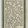 Ancient Chinese. [Maneuvering the dragon(description of card No. 18)].