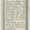 Ancient Chinese. [Threshing rice and wheat(description of card No. 19].
