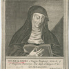 Hildegardis a Virgin Prophetess, Abbess of St Rvperts Nunnerye. She died at Bingen Aº Do: 1180. Aged 82 yeares