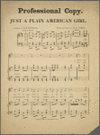 Just a plain American girl