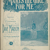 Mary's the girl for me