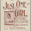 Just one girl