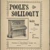 Poole's soliloquy