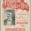 Rhapsodie table d'hôte