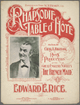 Rhapsodie table d'hôte