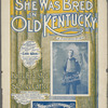 She was bred in old Kentucky