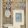 She was bred in old Kentucky