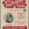 Will I find my mamma there