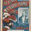 I'd leave ma happy home for you